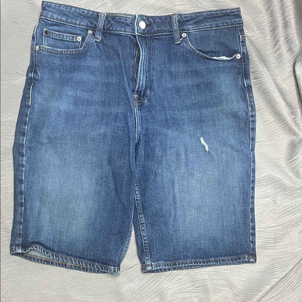 Calvin Klein Jeans Women's Blue Jean Shorts